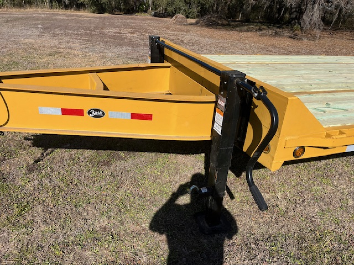 Re-manufactured 2026 Bush Trailer Company 8.5 X 30 22K PINTLE HOOK Equipment Trailer