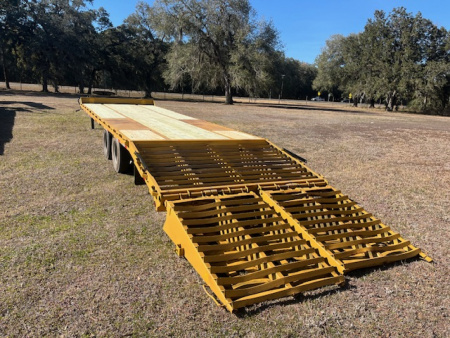 Re-manufactured 2026 Bush Trailer Company 8.5 X 30 22K PINTLE HOOK Equipment Trailer