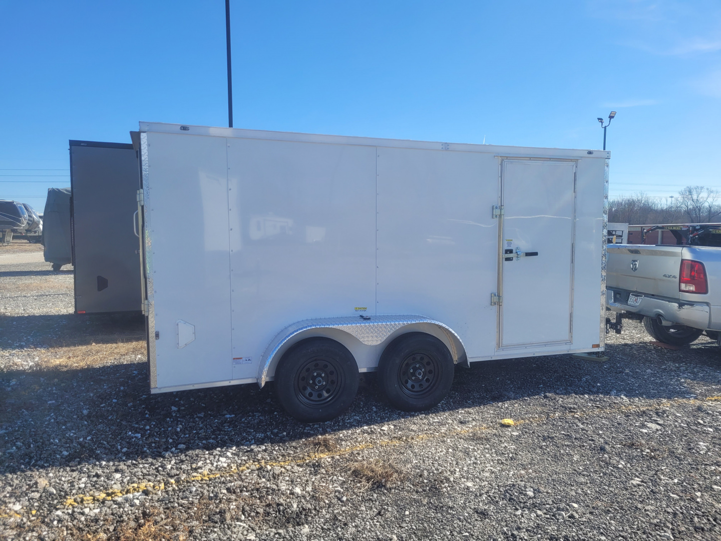 New 2026 Cynergy 2 7x14 TA, 6' interior height , 35k axles, .080 polycore Cargo / Enclosed Trailer