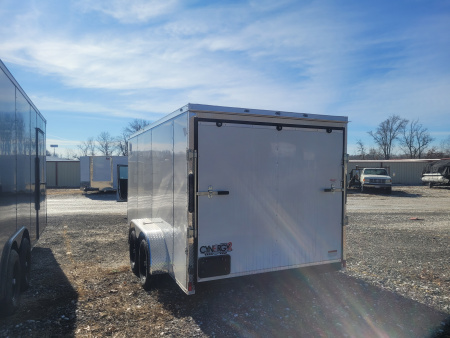 New 2026 Cynergy 2 7x14 TA, 6' interior height , 35k axles, .080 polycore Cargo / Enclosed Trailer
