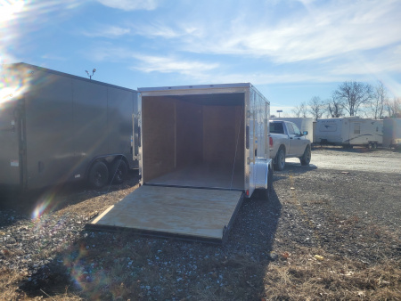 New 2026 Cynergy 2 7x14 TA, 6' interior height , 35k axles, .080 polycore Cargo / Enclosed Trailer