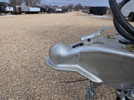 New 2026 Stealth Trailers 6 x 12 x 6.5 Cobra Cargo / Enclosed Trailer, 7k GVWR, Rear Flare with Load Lights, Charcoal with Blackout Pkg.