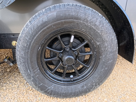 New 2026 Stealth Trailers 6 x 12 x 6.5 Cobra Cargo / Enclosed Trailer, 7k GVWR, Rear Flare with Load Lights, Charcoal with Blackout Pkg.