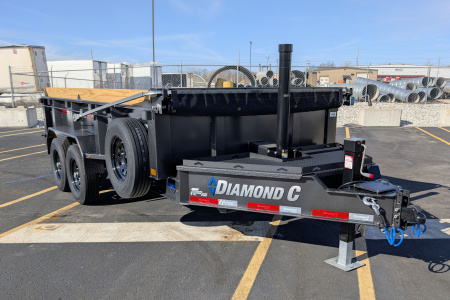New Diamond C LPT-207 14' Telescopic, 15.9K (GVWR) Dump Trailer