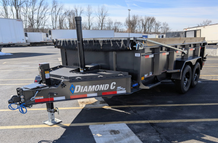 New Diamond C LPT-207 14' Telescopic, 14.9K (GVWR) Dump Trailer