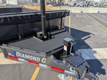 New Diamond C LPT-207 14' Telescopic, 14.9K (GVWR) Dump Trailer