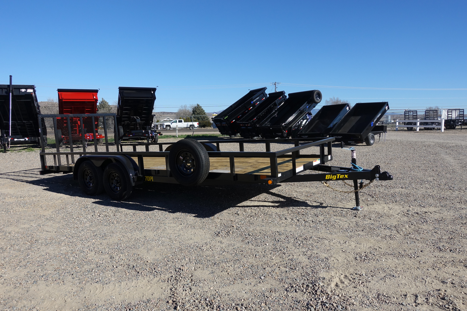 New 2026 Big Tex Trailers 70PI-20 83"x20' Utility Trailer