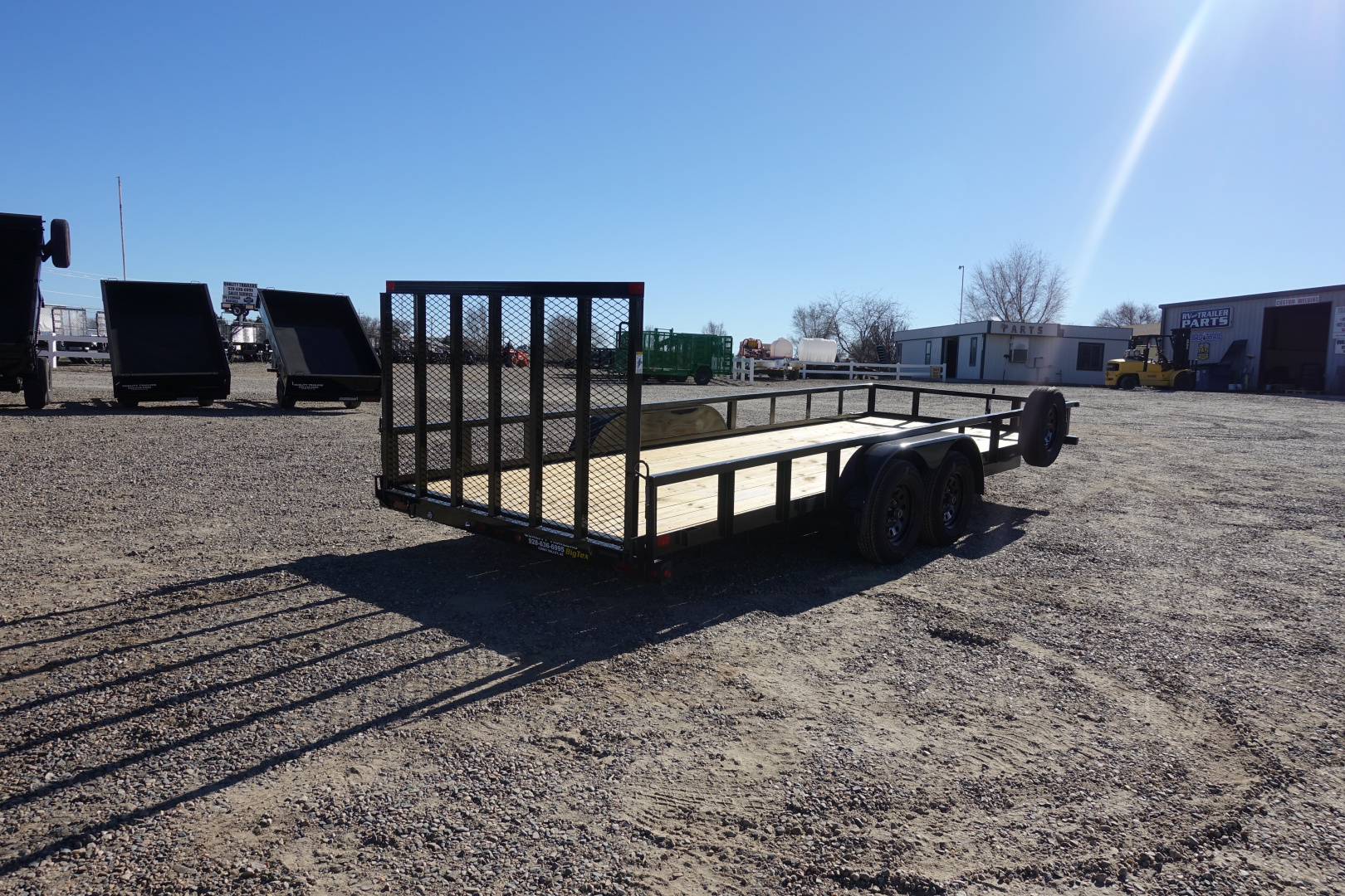 New 2026 Big Tex Trailers 70PI-20 83"x20' Utility Trailer