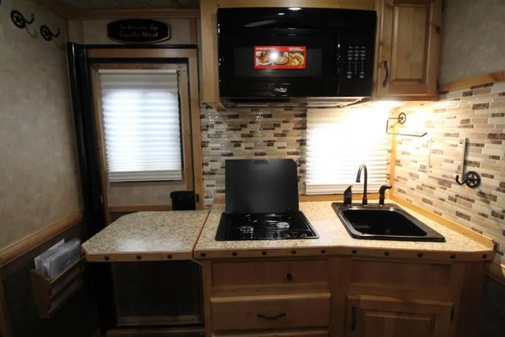 Used 2019 Trails West Sierra 11x15 w/ Slide out 3 Horse Trailer