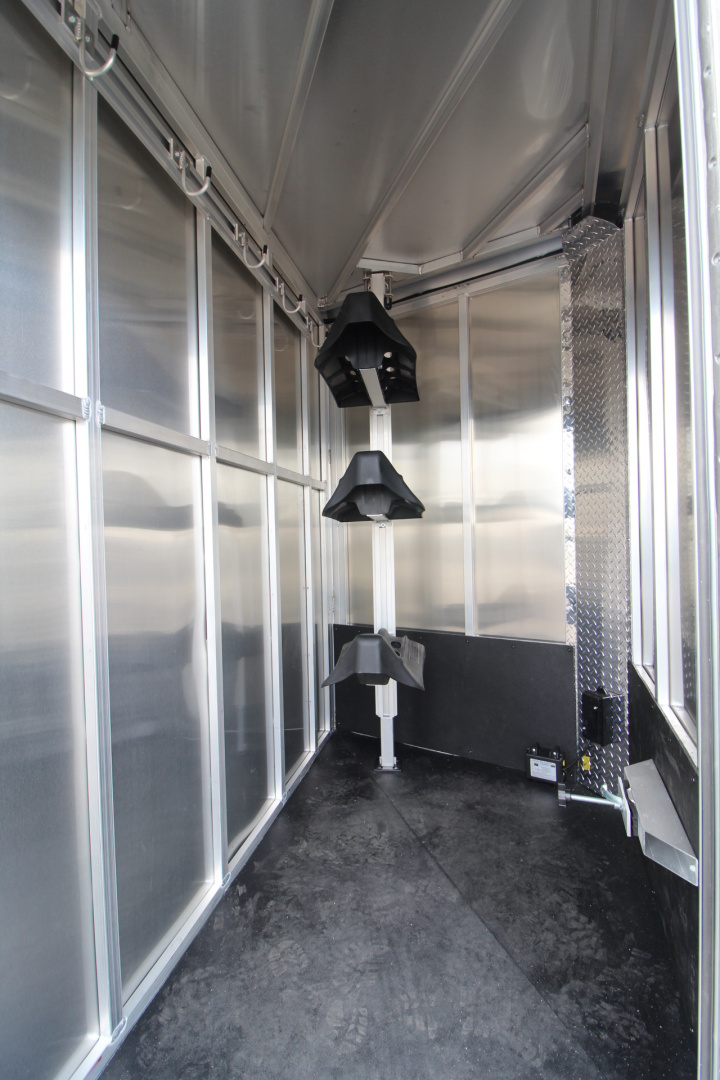 New 2026 Frontier Strider 3 Horse Aluminum Trailer