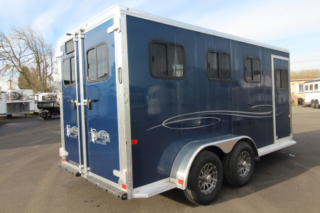 New 2026 Frontier Strider 3 Horse Aluminum Trailer