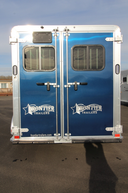 New 2026 Frontier Strider 3 Horse Aluminum Trailer