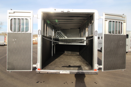 New 2026 Frontier Strider 3 Horse Aluminum Trailer