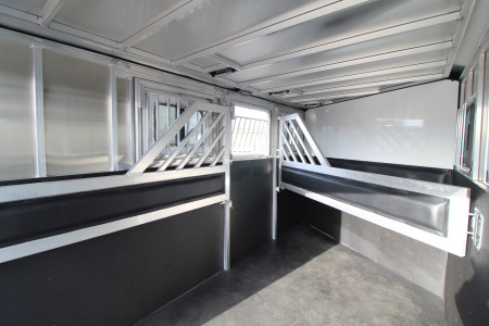 New 2026 Frontier Strider 3 Horse Aluminum Trailer