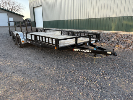 New 2026 20'x83  PJ Tandem Axle Channel Utility Trailer