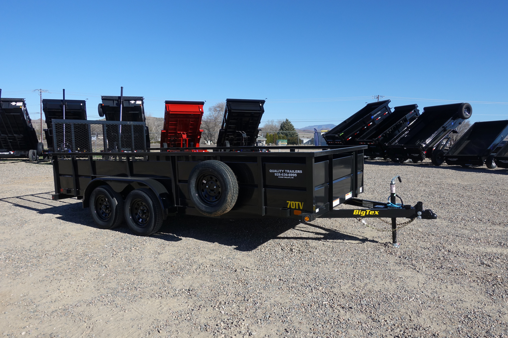 New 2026 Big Tex Trailers 70TV-16 83 x16' Utility Trailer