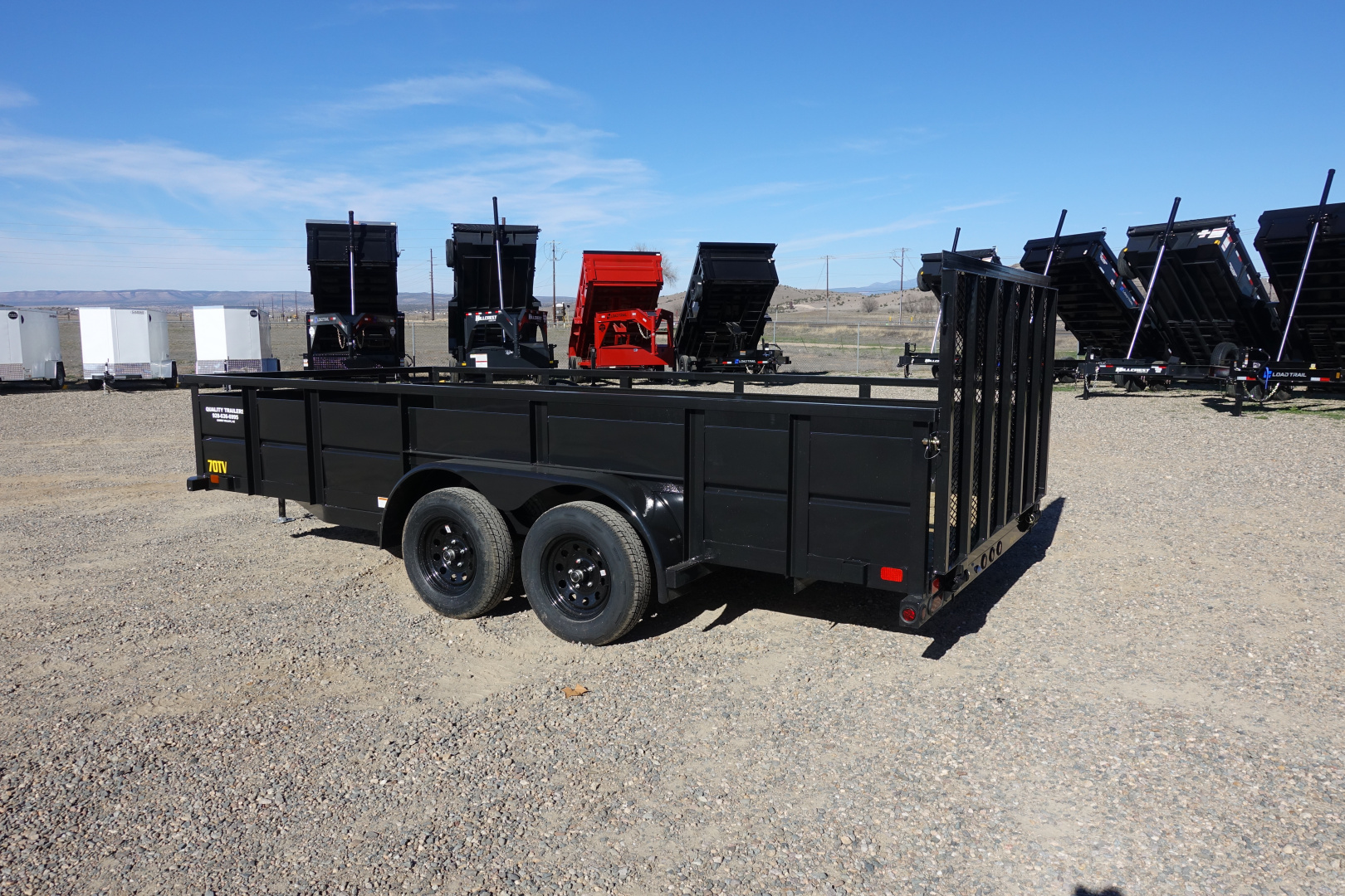 New 2026 Big Tex Trailers 70TV-16 83"x16' Utility Trailer