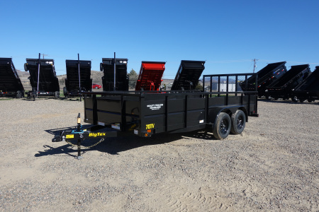 New 2026 Big Tex Trailers 70TV-16 83"x16' Utility Trailer