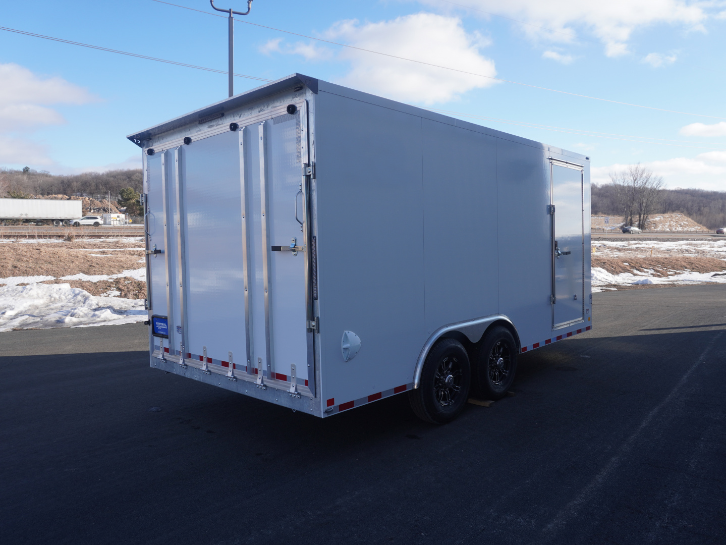 New 2026 Cell-Tech Trailers 8.5x16 Galvanized Steel Cargo / Enclosed Trailer