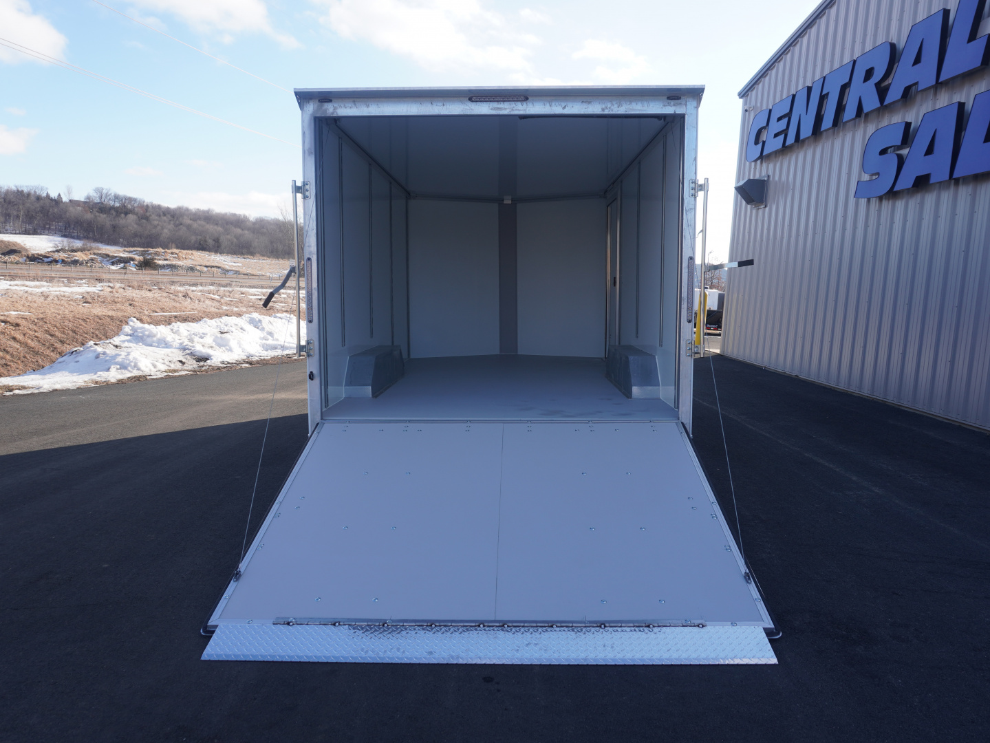 New 2026 Cell-Tech Trailers 8.5x16 Galvanized Steel Cargo / Enclosed Trailer
