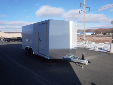 New 2026 Cell-Tech Trailers 8.5x16 Galvanized Steel Cargo / Enclosed Trailer