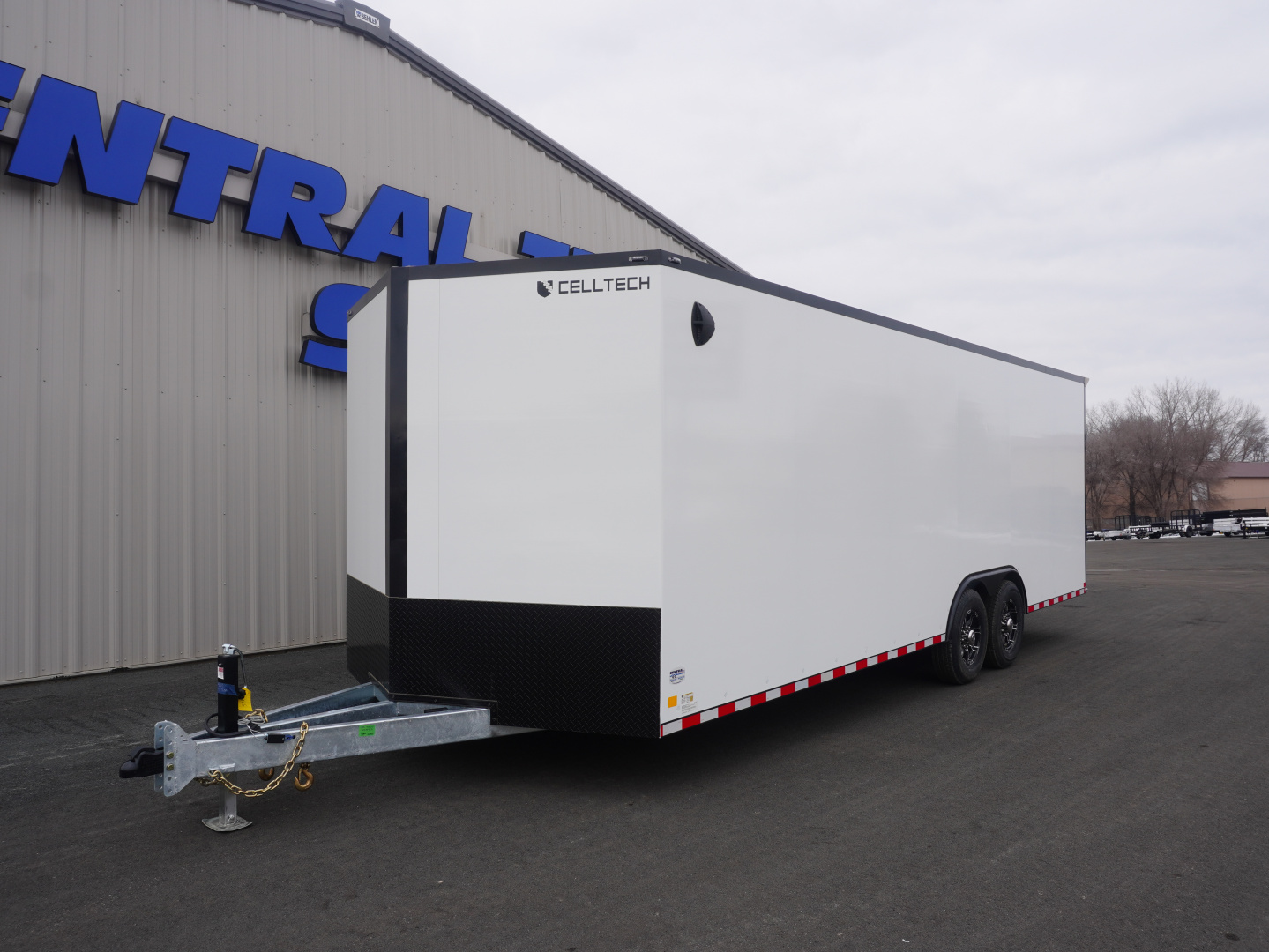 New 2026 Cell-Tech Trailers 8.5x24 Galvanized Steel Enclosed Trailer