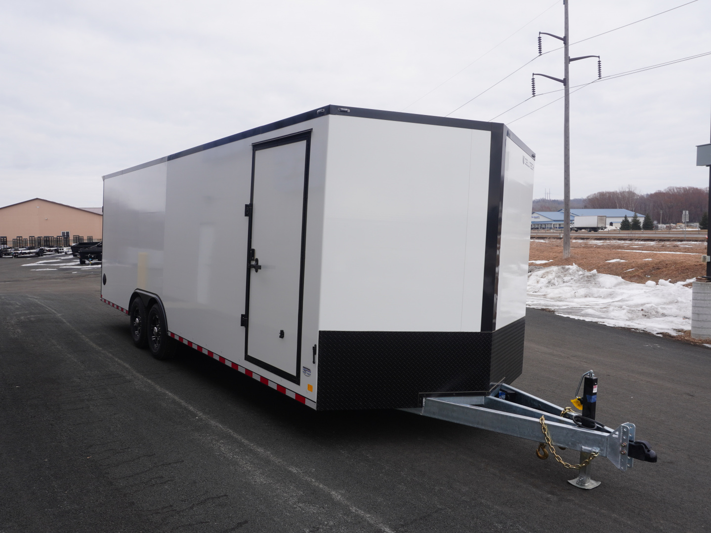 New 2026 Cell-Tech Trailers 8.5x24 Galvanized Steel Enclosed Trailer