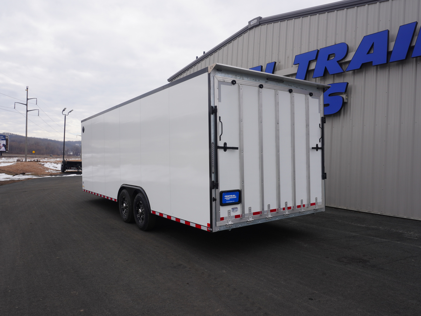 New 2026 Cell-Tech Trailers 8.5x24 Galvanized Steel Enclosed Trailer