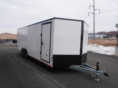 New 2026 Cell-Tech Trailers 8.5x24 Galvanized Steel Enclosed Trailer
