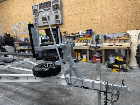 New 2026 WaterMade Boat Trailers Custom AP24TT-10.5 TriToon Pontoon Boat