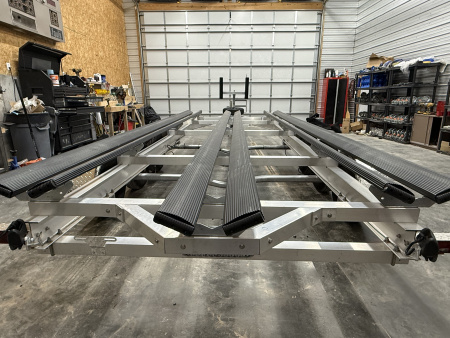 New 2026 WaterMade Boat Trailers Custom AP24TT-10.5 TriToon Pontoon Boat