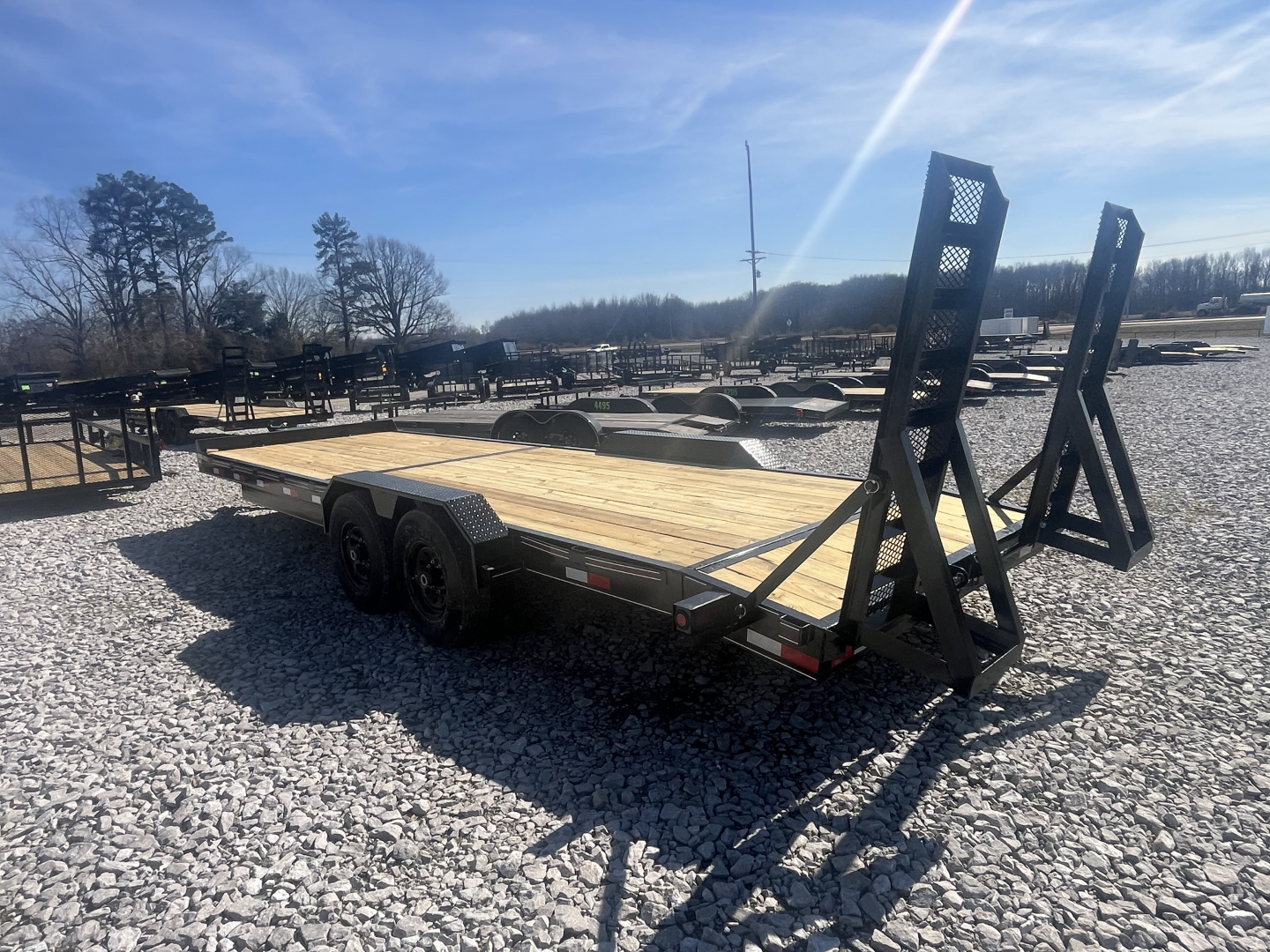 New 2026 Trailblazer 84X26 EQUIPMENT TRAILER 14K W/STAND UP