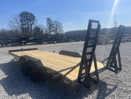 New 2026 Trailblazer 84X24 EQUIPMENT TRAILER 14K W/STAND UP RAMPS