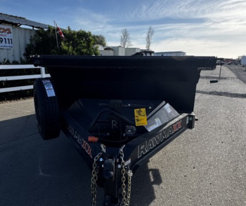 New 2021 RAWMAXX 14' x 83" Dump Trailer GDXK