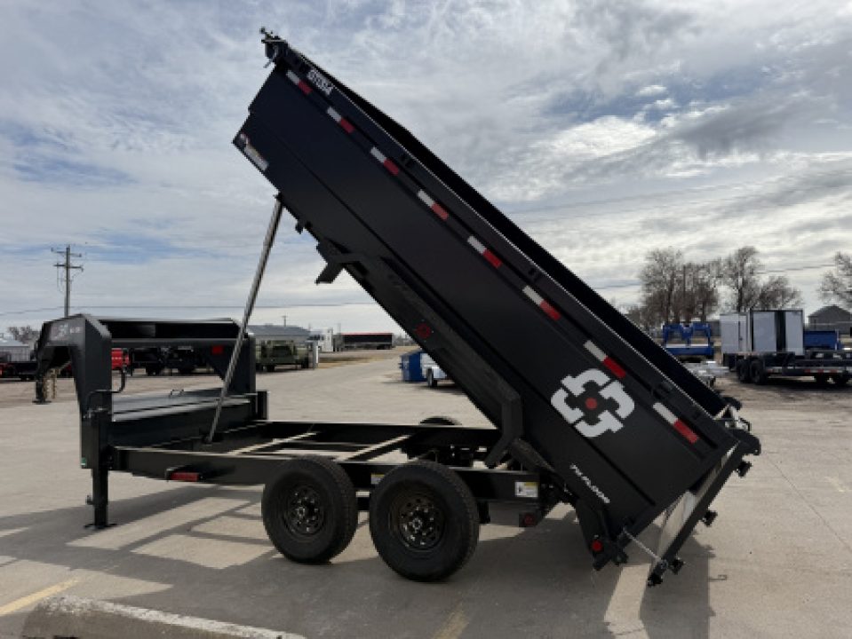 New 2027 Buckshot MFG GTI314- 14' X 83" X 36" Dump Trailer