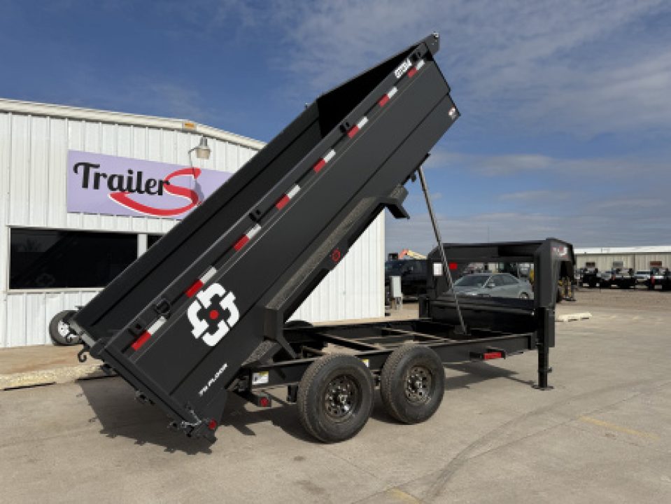 New 2027 Buckshot MFG GTI314- 14' X 83" X 36" Dump Trailer