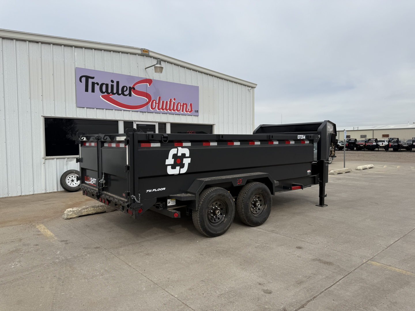 New 2027 Buckshot MFG GTI314- 14' X 83" X 36" Dump Trailer