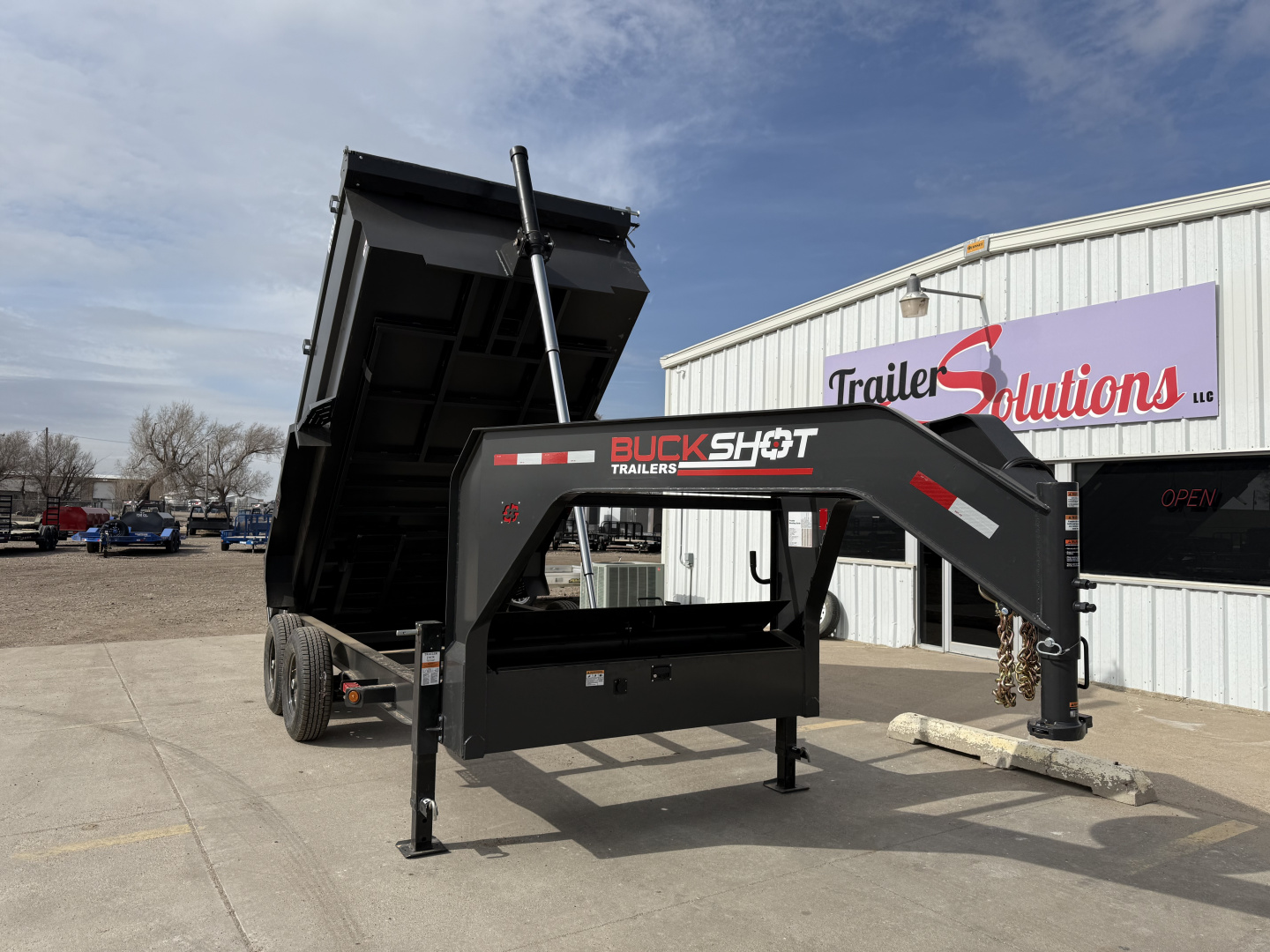 New 2027 Buckshot MFG GTI314- 14' X 83" X 36" Dump Trailer