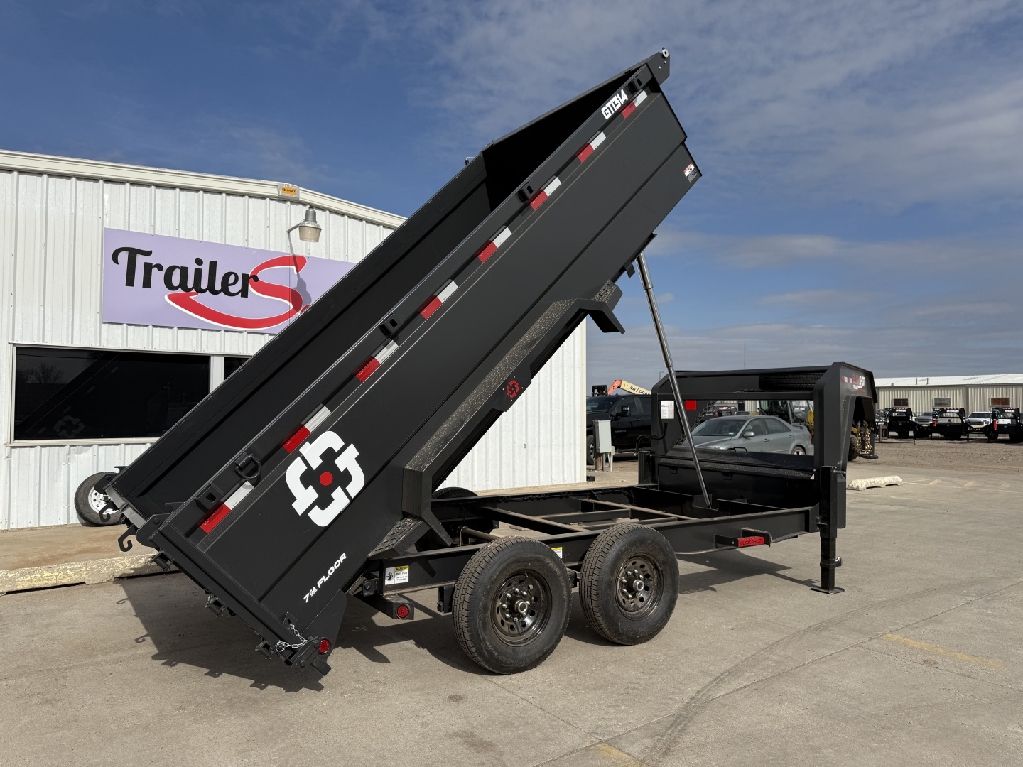 New 2027 Buckshot MFG GTI314- 14' X 83" X 36" Dump Trailer