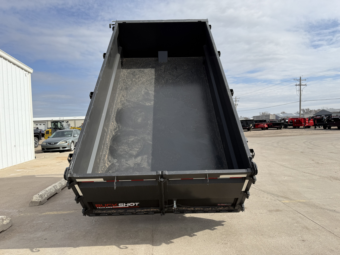 New 2027 Buckshot MFG GTI314- 14' X 83" X 36" Dump Trailer