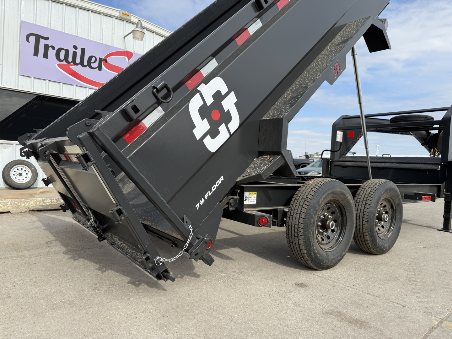 New 2027 Buckshot MFG GTI314- 14' X 83" X 36" Dump Trailer