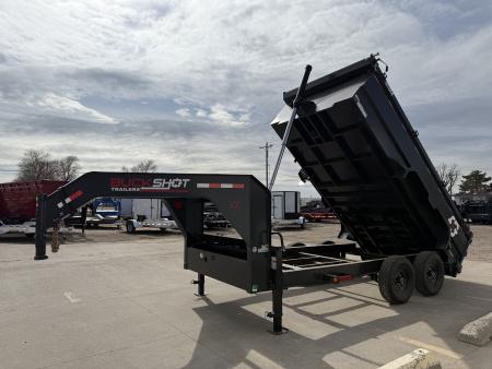 New 2027 Buckshot MFG GTI314- 14' X 83" X 36" Dump Trailer