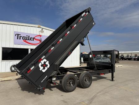 New 2027 Buckshot MFG GTI314- 14' X 83" X 36" Dump Trailer