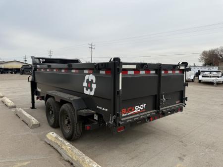 New 2027 Buckshot MFG GTI314- 14' X 83" X 36" Dump Trailer