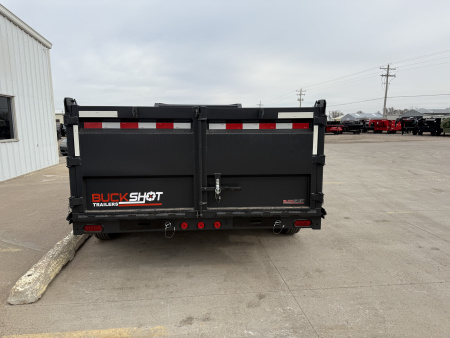 New 2027 Buckshot MFG GTI314- 14' X 83" X 36" Dump Trailer