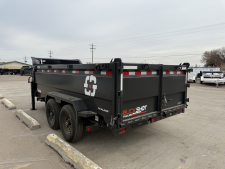 New 2027 Buckshot MFG GTI314- 14' X 83" X 36" Dump Trailer