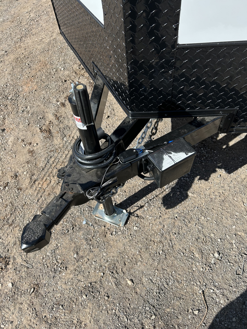 New 2026 Family Trailer 6x12 Tandem Axles Cargo / Enclosed Trailer-Screwless Exterior-Blackout Pkg-Rear Spoiler