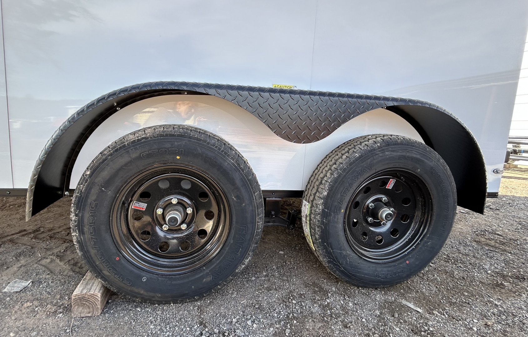 New 2026 Family Trailer 6x12 Tandem Axles Cargo / Enclosed Trailer-Screwless Exterior-Blackout Pkg-Rear Spoiler