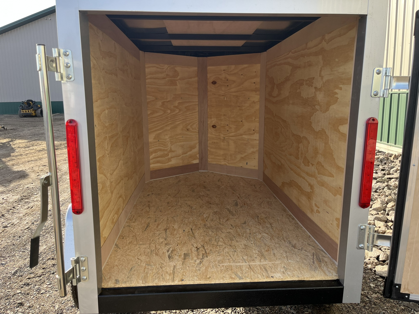 New 2026 4'x6' Cross Beta Enclosed Trailer