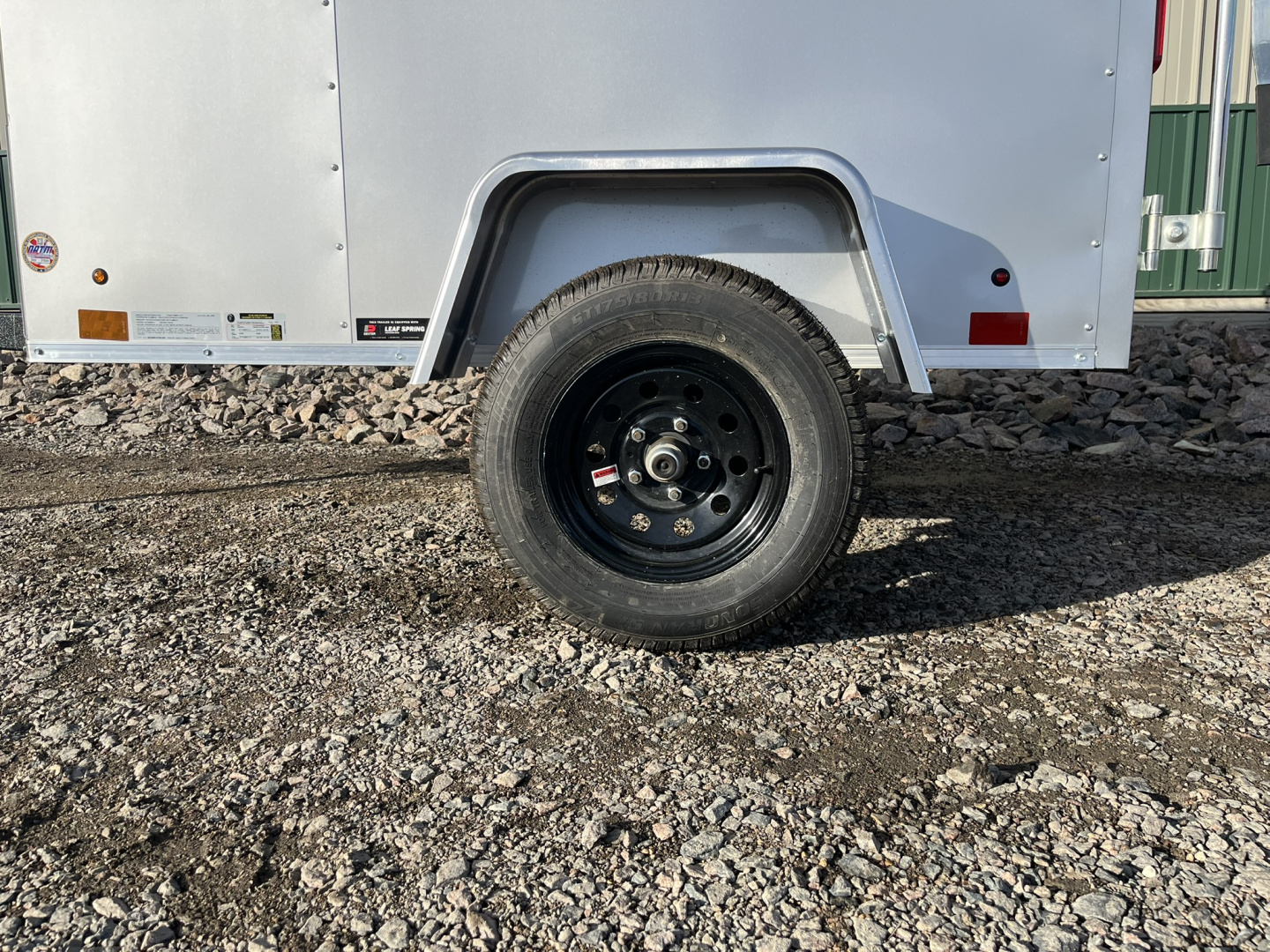 New 2026 4'x6' Cross Beta Enclosed Trailer